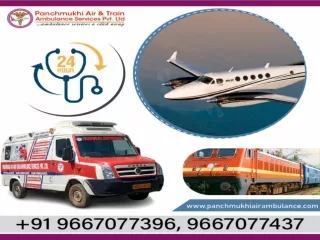 Use the Best and Safest Train Ambulance Services in Kolkata and Patna by Panchmukhi