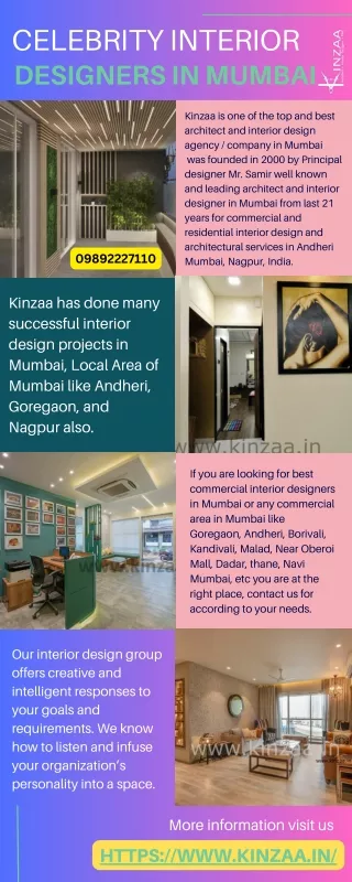 Best Architects and Celebrity Interior Designers in Mumbai - Kinzaa