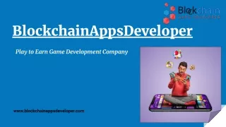 Blockchain Game Development Company