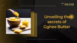 Ghee butter what is it