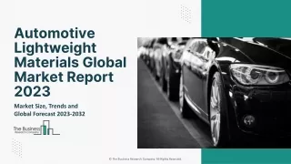 Automotive Lightweight Materials Global Market Report 2023