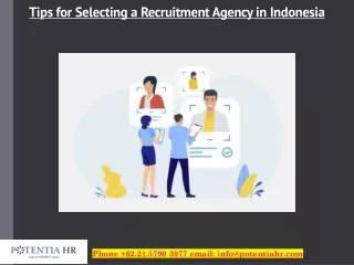 Tips for Selecting a Recruitment Agency in Indonesia