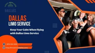 Keep Your Calm When Flying with Limo Service Dallas