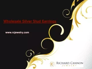 Best Wholesale Silver Stud Earrings - www.rcjewelry.com