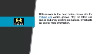 918kiss Apk 126asia.com