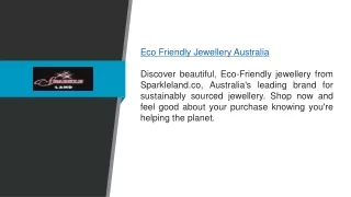 Eco Friendly Jewellery Australia  Sparkleland.co