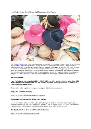 Hats Market Report Overall Study