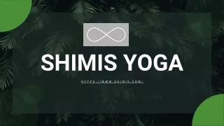 Yoga Classes Dubai | Shimis.com