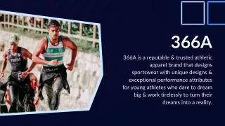 366A Designs a Sportswear Apparel for a Sportsperson