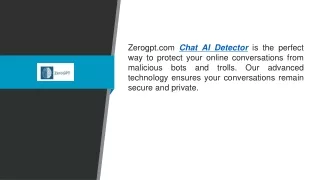 Chat Ai Detector Zerogpt.com