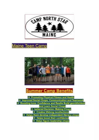 Maine Teen Camp (1)
