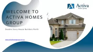 Double Story House Builders Perth