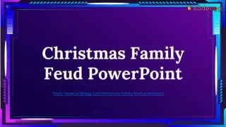 Christmas Family Feud