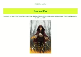 [Pdf]$$ Fear and Fire (DOWNLOAD E.B.O.O.K.^)