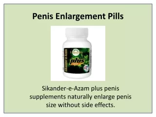 Get More Inches to Your Penis with Male Enhancement Capsule