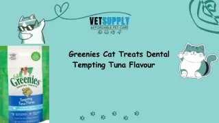 Greenies Cat Dental Treats Tempting Tuna Flavour