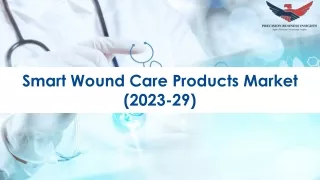 Smart Wound Care Products Market Size, Growth and Research Report 2029.