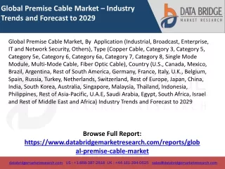 Global Premise Cable Market