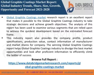 Graphite Coatings -Chemical Material