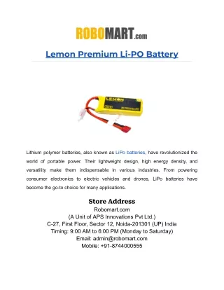 Lipo Battery