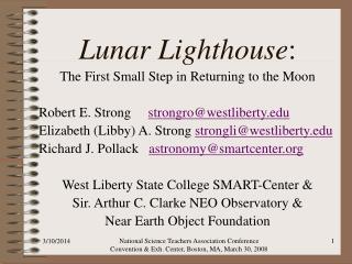 Lunar Lighthouse :