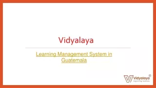 Learning Management System in Guatemala