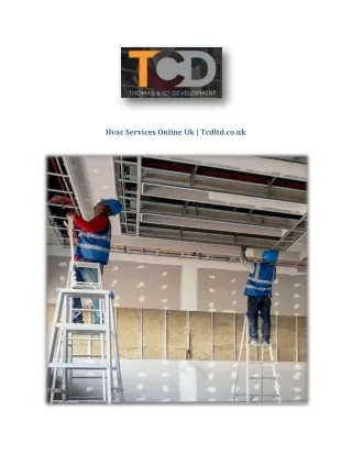 Hvac Services Online Uk | Tcdltd.co.uk