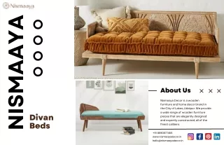 Find Your Ideal Divan Bed at Nismaaya Decor