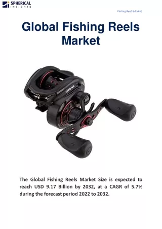 Global Fishing Reels Market