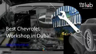Best Chevrolet Workshop in Dubai - Thecarlab.ae