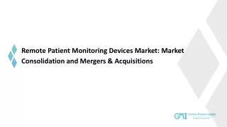 Remote Patient Monitoring Devices Market: Key Challenges and Opportunities