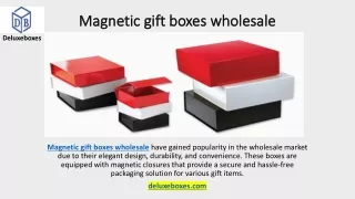 Magnetic gift boxes wholesale