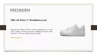 Nike Air Force 1  Nextshoess.co.nz