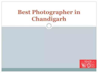 Best Photographer in Chandigarh