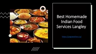 Best Homemade Indian Food Services Langley
