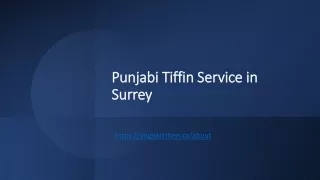 Punjabi Tiffin Service in Surrey