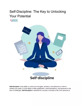 Self-discipline  july 23