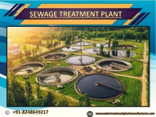 Sewage Treatment Plant cost Estimation near Chennai, Bangalore