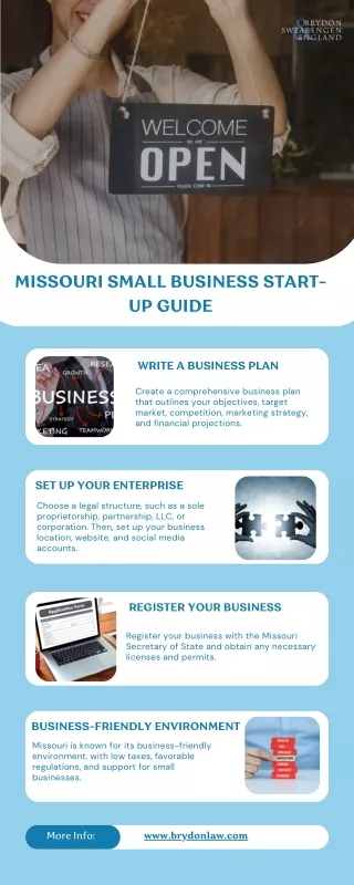 MISSOURI SMALL BUSINESS START-UP GUIDE