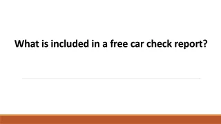 Free Car Check: Ensure Your Vehicle's Safety and Performance!