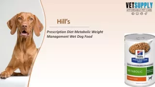 Hill's Prescription Diet Metabolic Weight Management Wet Dog Food