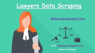 Lawyers Data Scraping