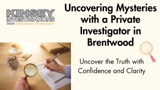 Top Private Investigator in Los Angeles