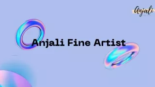 Exploring Anjali Fine Artist's Abstract Painting in Captivating Dimensions