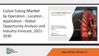 Global Coiled Tubing Market ppt