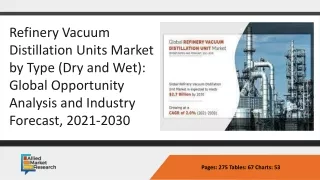 Global Refinery Vacuum Distillation Units Market ppt