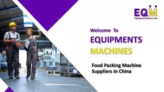 Food Packing Machine Suppliers in China