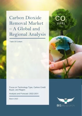 Carbon Dioxide Removal Market