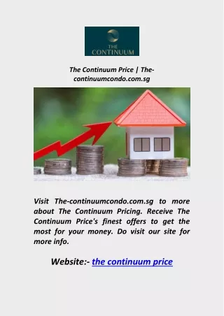 the continuum price