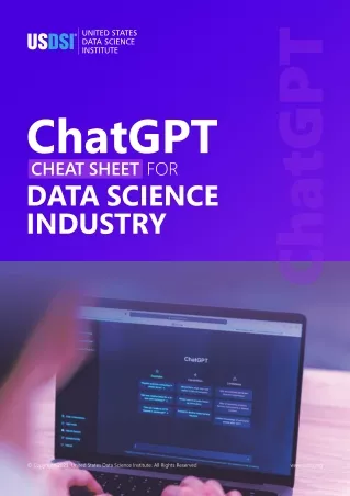 CHATGPT CHEAT SHEET FOR THE DATA SCIENCE INDUSTRY